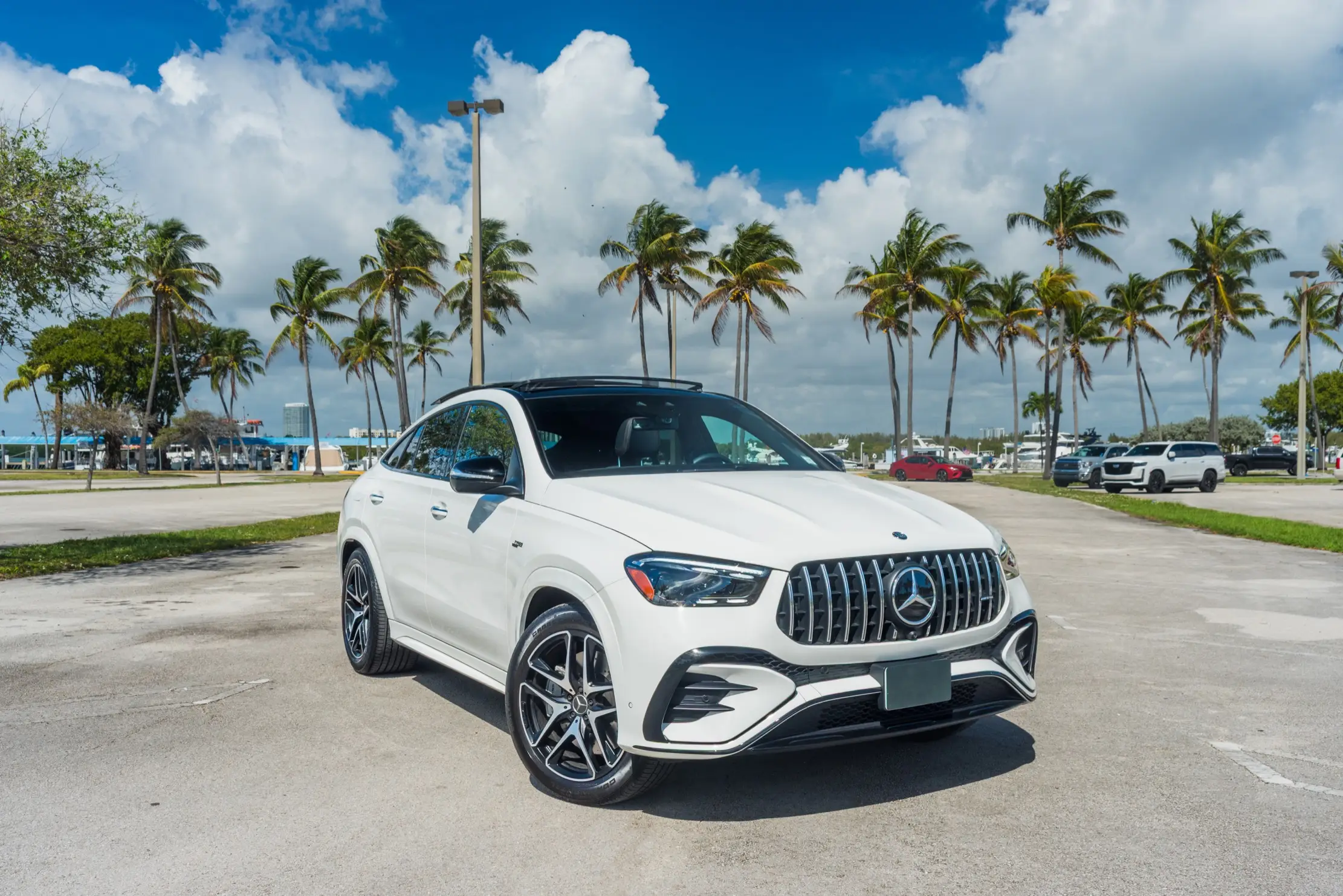 Mercedes Benz GLE 53 AMG Coupe – White